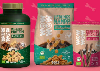 Verpackungsdesign für Tiernahrung